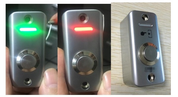 PRZYCISK OTWARCIA DRZWI FURTKA BRAMA S001L LED zewnętrzny IP67 Kod producenta S001L