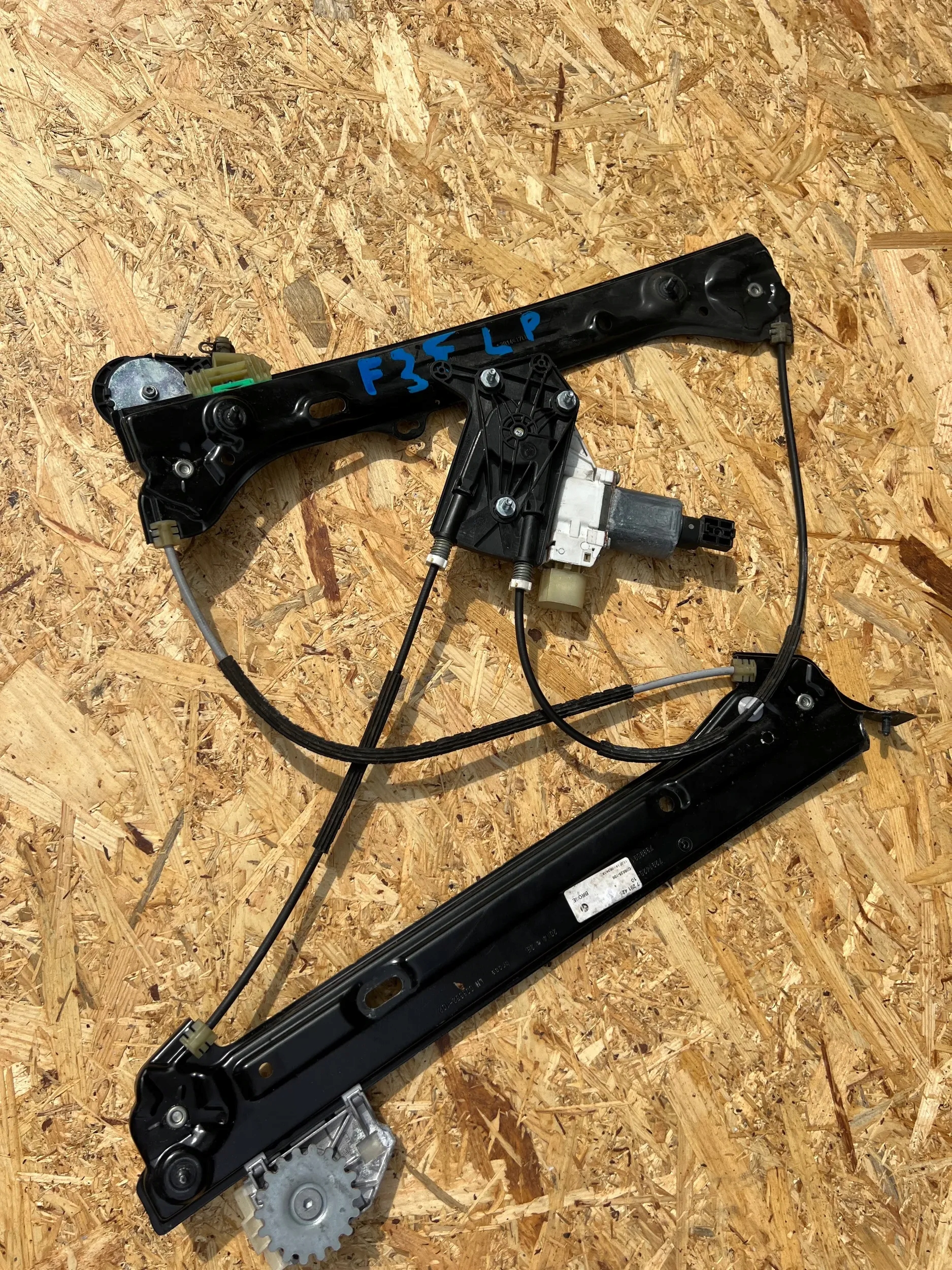 BMW 3GT F34 PODNOŚNIK SZYB SZYBY LEWY PRZÓD 7291425 WYSYŁKA GRATIS