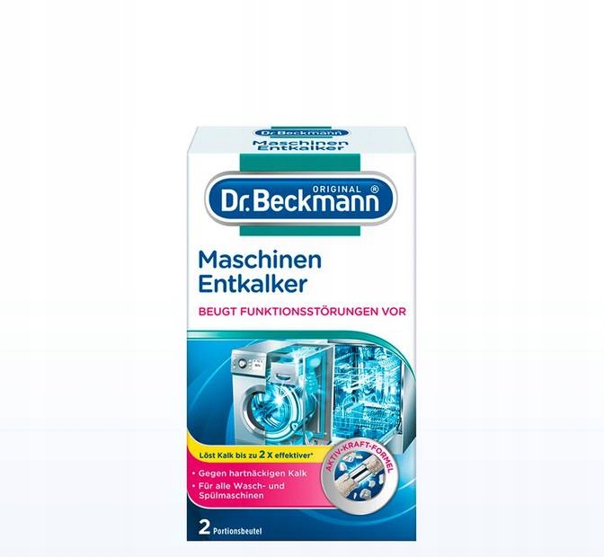 

Dr Beckmann odkamieniacz do pralki zmywarki 2x50g