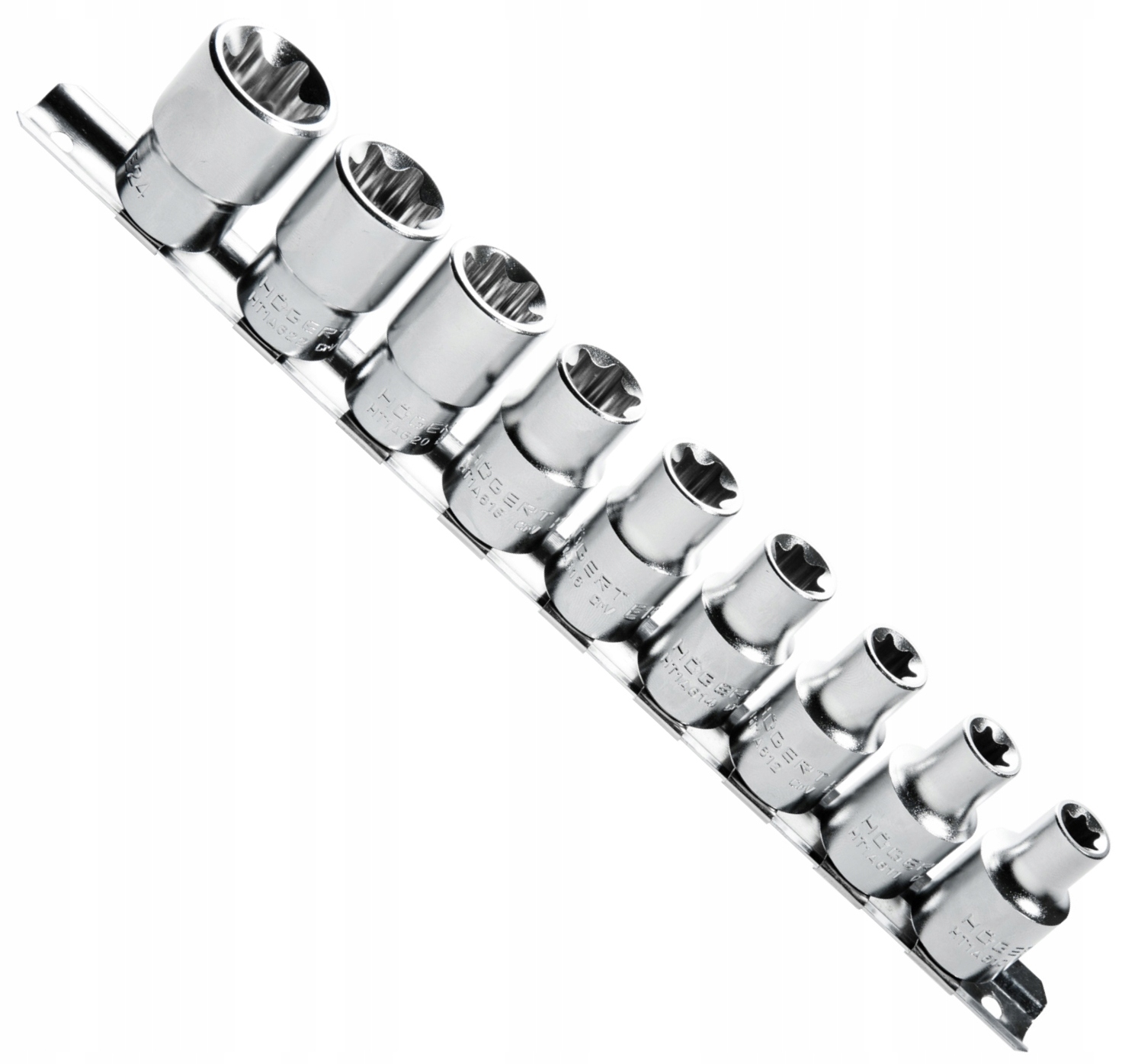 

Klucze nasadowe Torx 1/2'' 9szt. HT1A880 Hogert