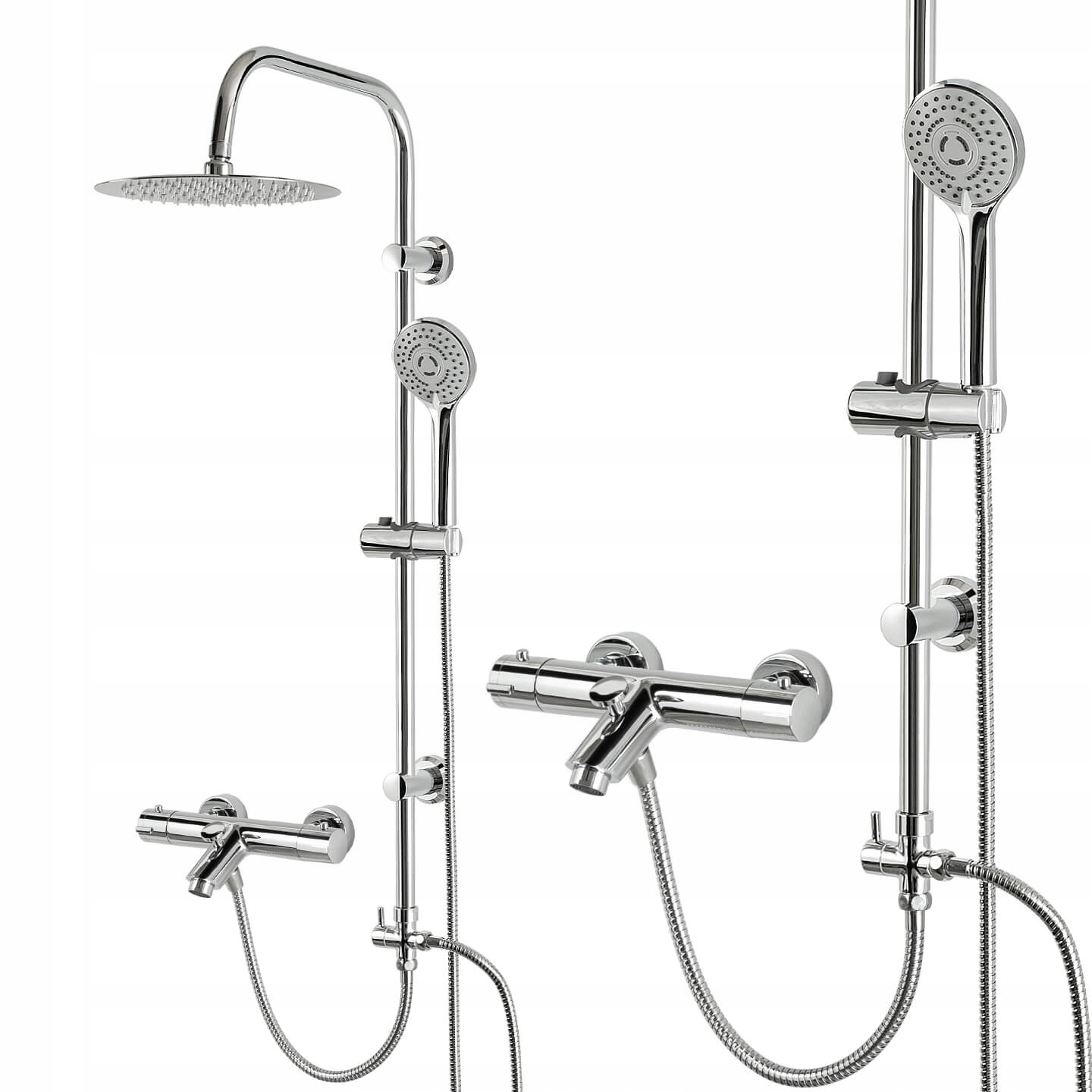 Vaňová Sprchová Súprava S Vaňovou Batériou A Sprchovým Stĺpom