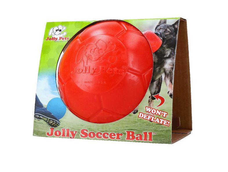 Jolly Pets Veselý Fotbalový Míč Oranžový L (20 CM)