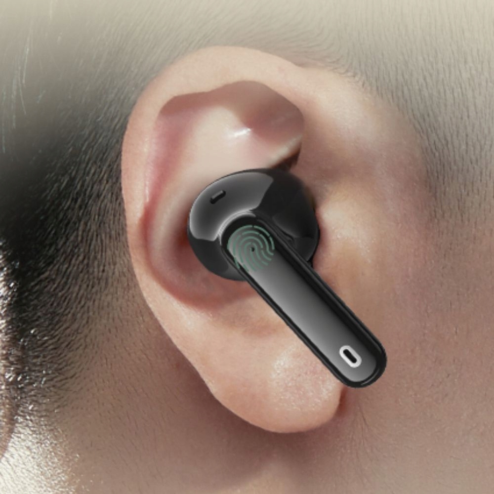 MANTA SŁUCHAWKI BEZPRZEWODOWE DOUSZNE RYTMO USB C Transmisja sygnału Bluetooth