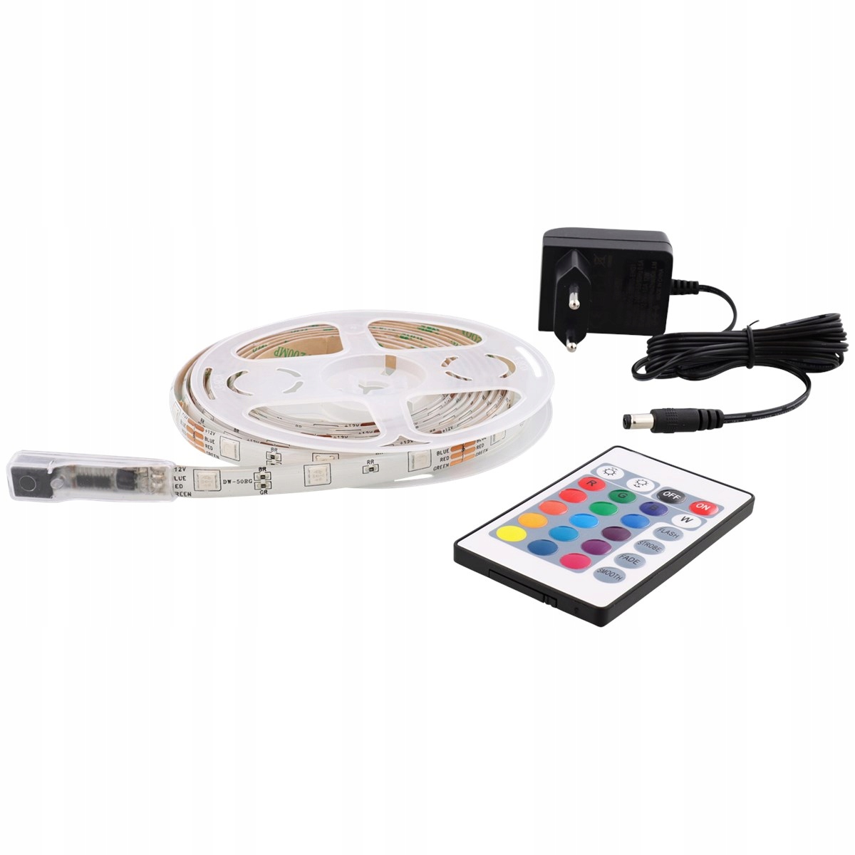 

Taśma Led 3m Wielokolorowa Pilot Oświetlenie Rgb