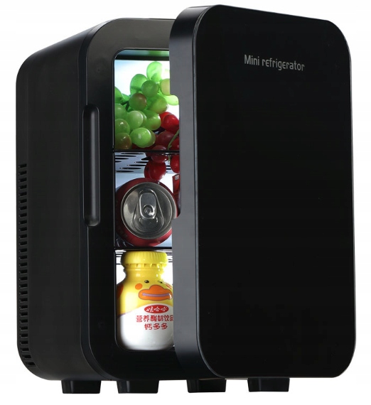 Mini Přenosná Lednička 10L Pro Kosmetiku V Kanceláři Ložnice LCD Dárek 12V