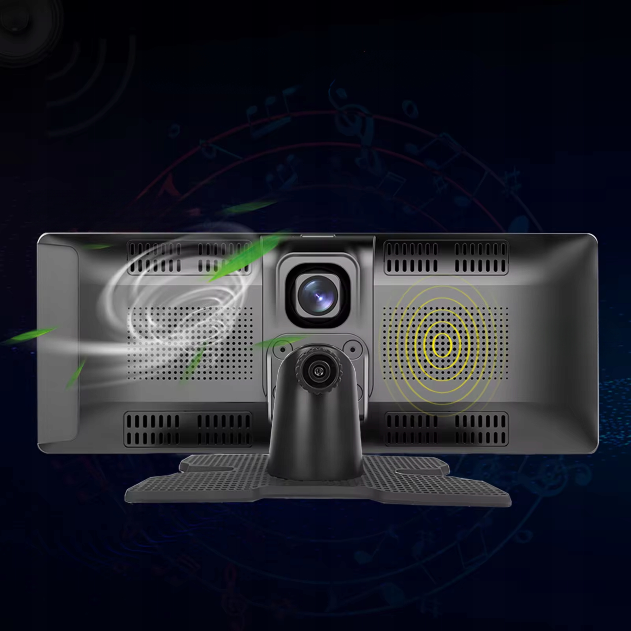 Radio Stacja Multimedialna Monitor Android Auto Apple Carplay DVR 2 Kamery Rodzaj fabryczny