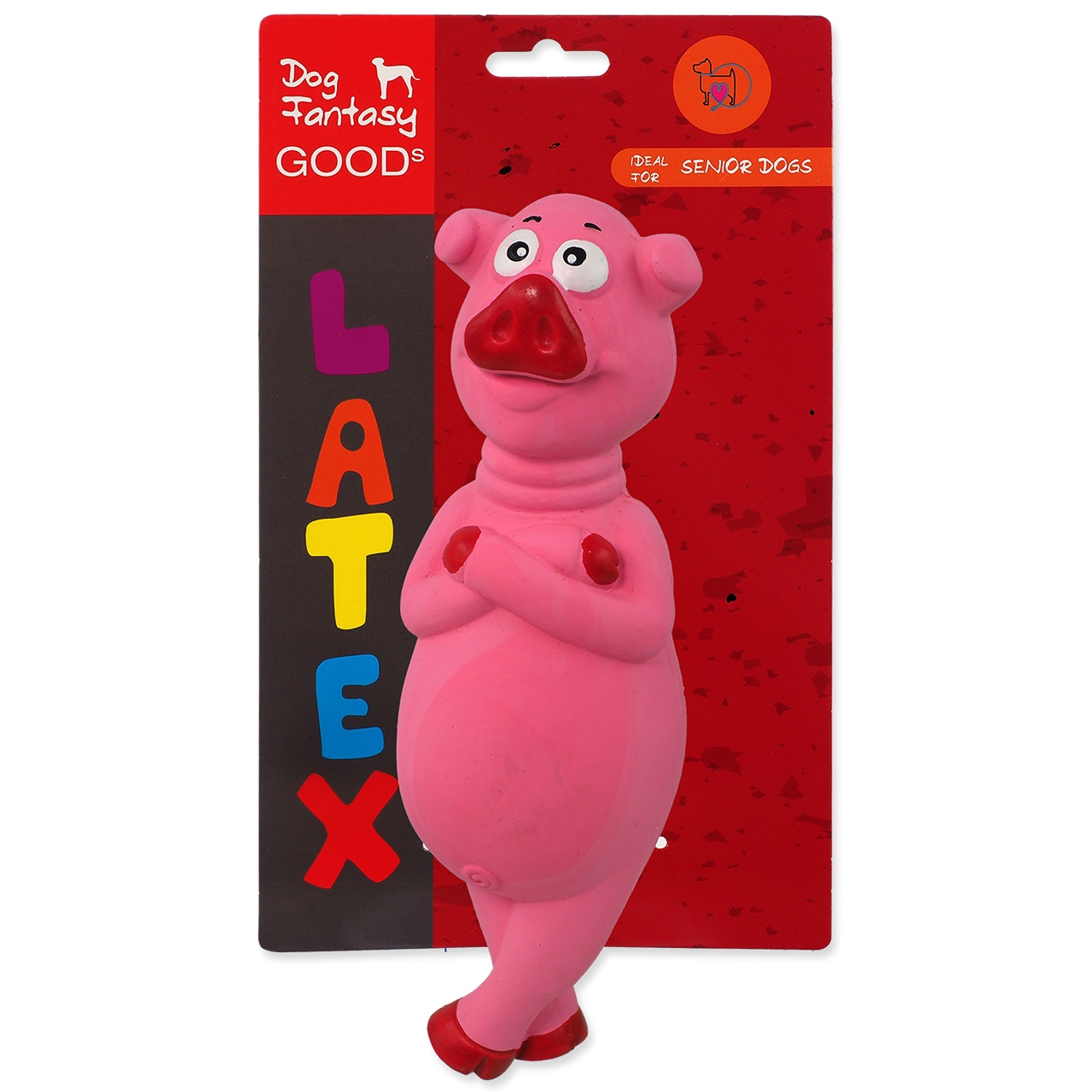 ZABAWKA LATEKSOWA PISZCZĄCA ŚWINKA 21CM DLA PSA
