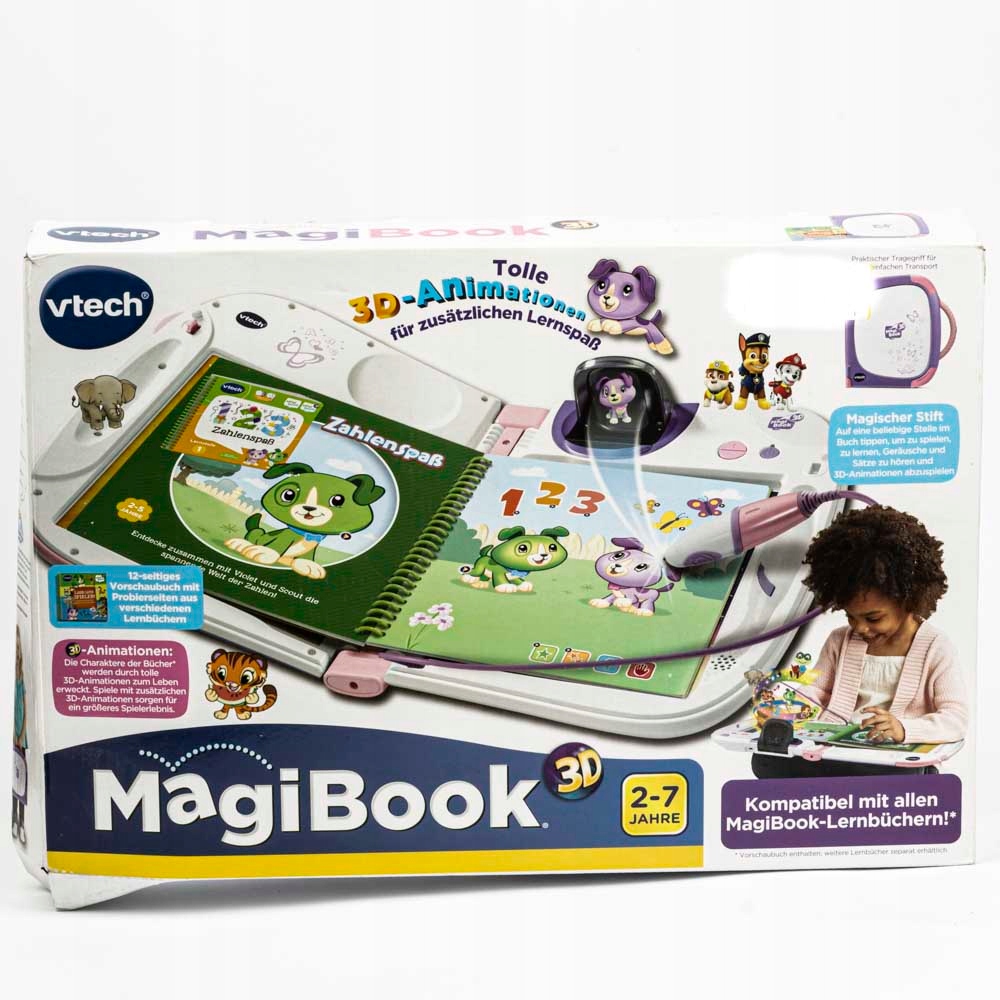 Vtech magic book 3D komputerek 12485160248 