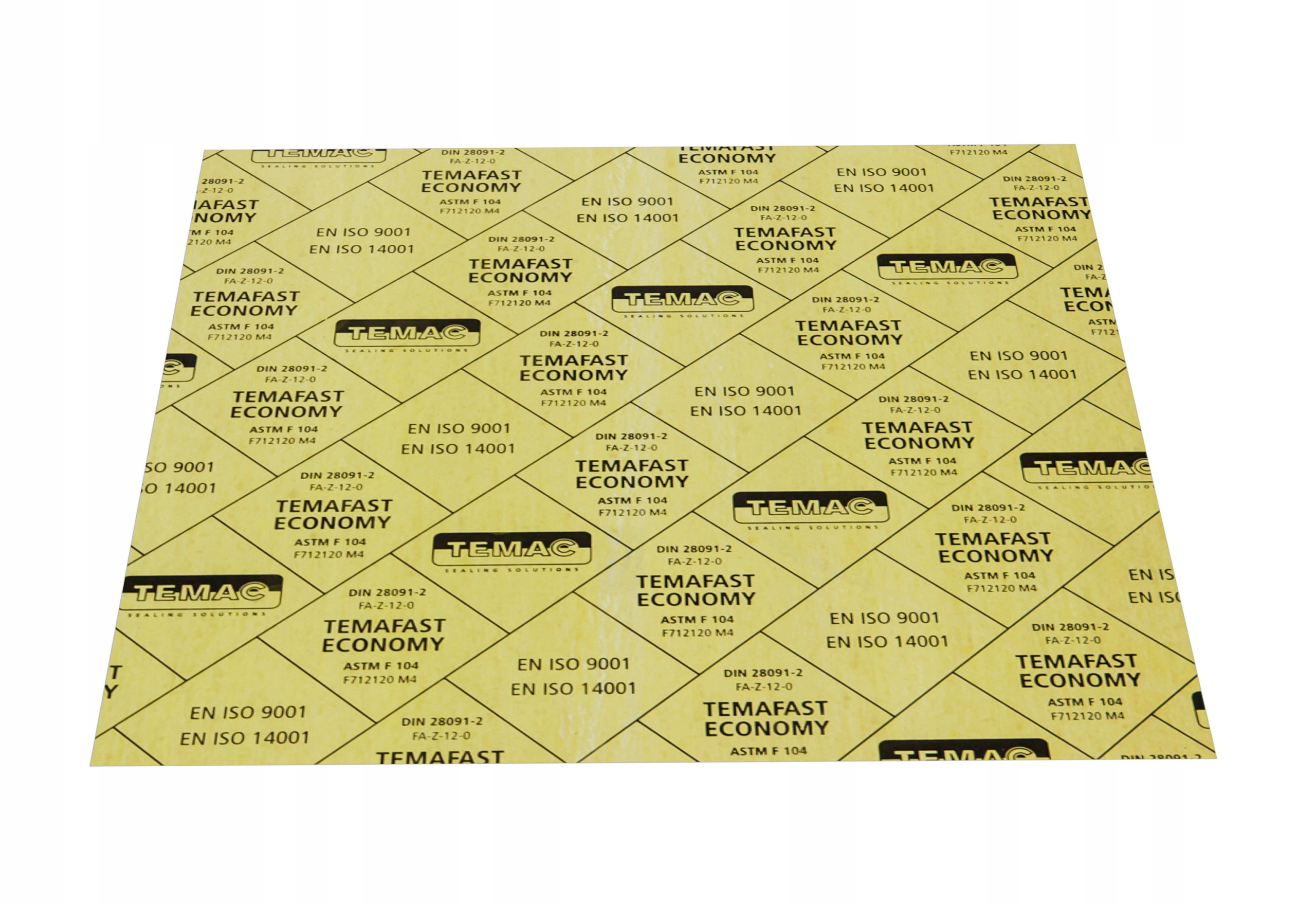 Materiał arkusz płyta na uszczelki KLINGIERYT KRYNGIELIT 500x500x2mm Numer katalogowy części 104.265.00