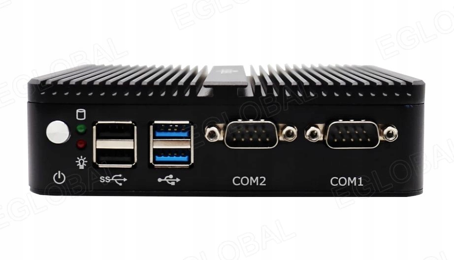 Przemysłowy mini PC Intel WiFi HDMI VGA 2xRJ45 RS Model M4