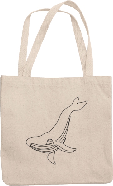 

Torba Wieloryb Sztuka Modna Linii Eco