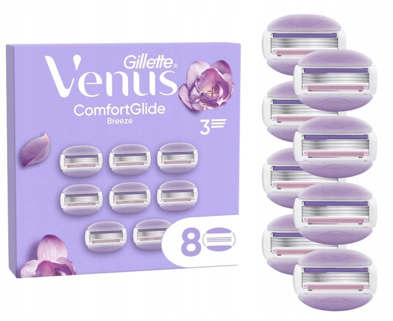 Gillette Venus Comfortglide Breeze 8 Szt.
