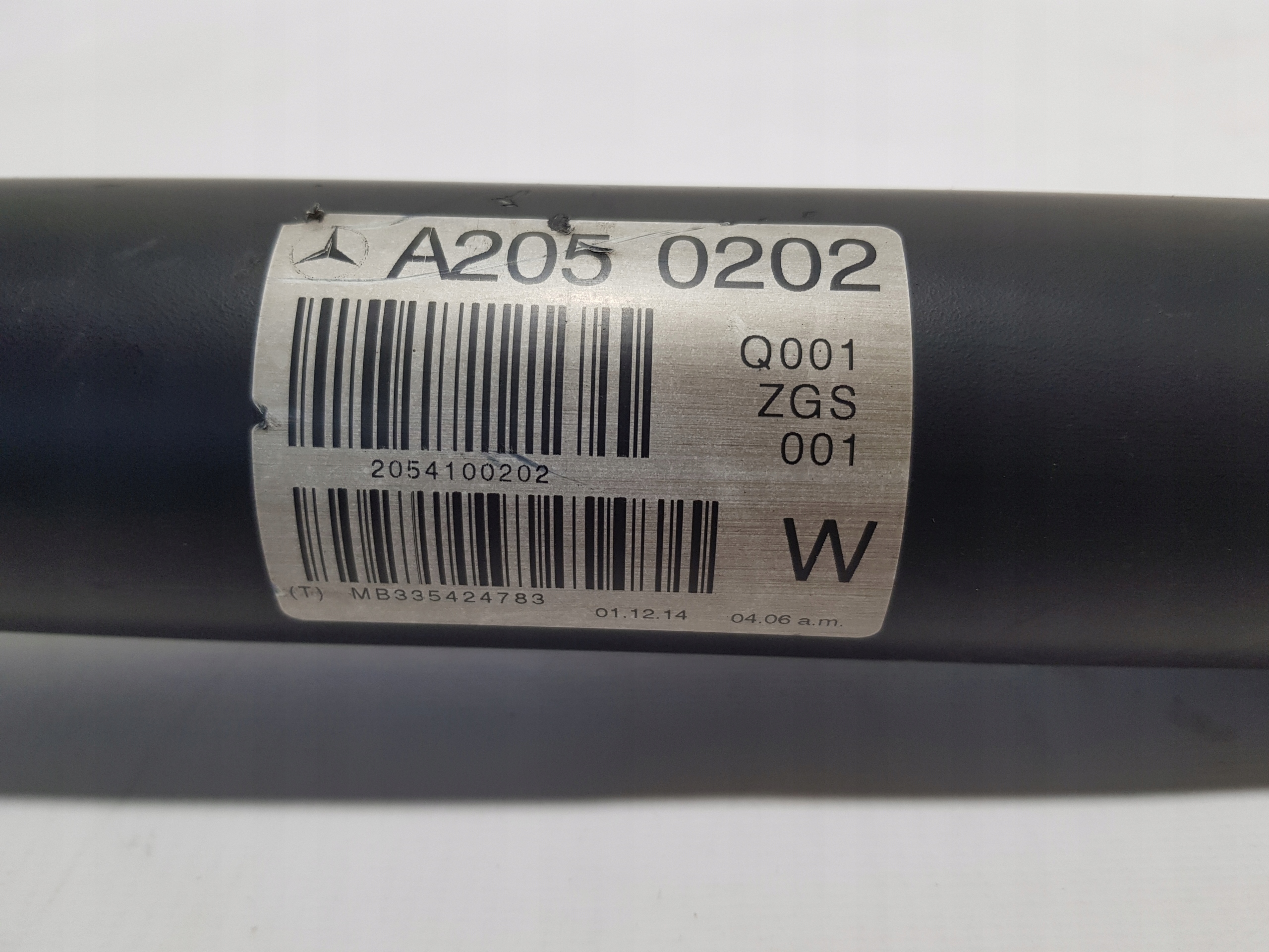 cardan MERCEDES W205 A2050202 2.2 CDI