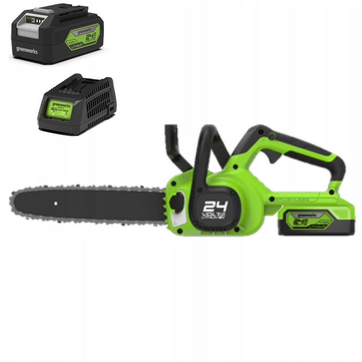 Pilarka GREENWORKS 24V 30cm Akumulator 4Ah Nowość
