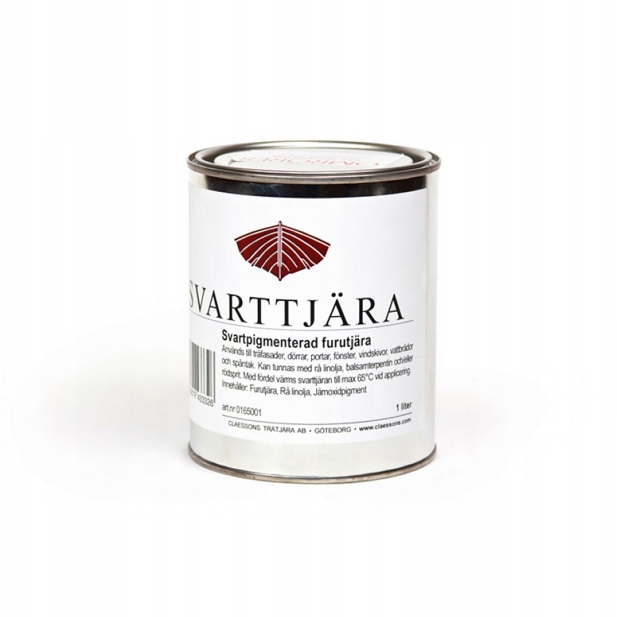 Szwedzka czarna smoła sosnowa Svarttjara 1l