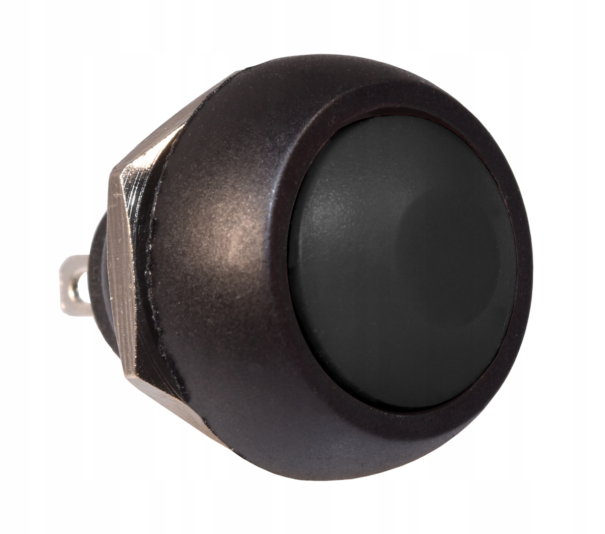 Przełącznik chwilowy PBP12 1A przycisk czarny