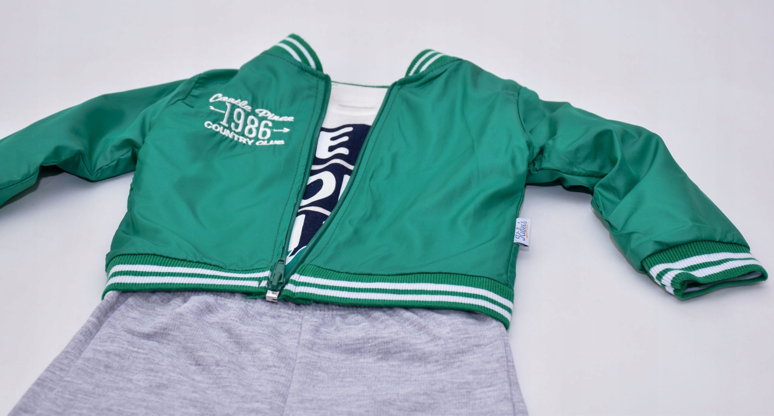 ZESTAW 3 CZ. DLA NIEMOWLAKA Z KURTKĄ PREZENT R92 Płeć chłopcy