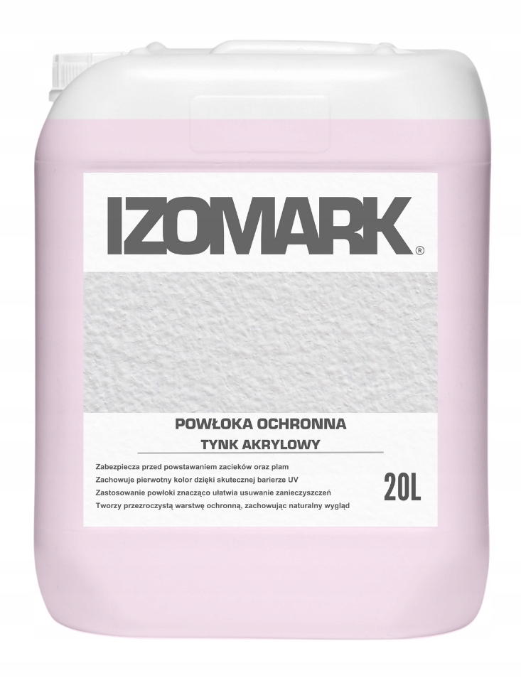 Izomark Ochranná Vrstva – Akrylová Omítka 20 L