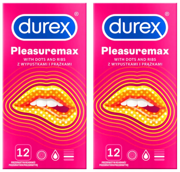 

Durex Pleasuremax prezerwatywy prążki wypustki 24s