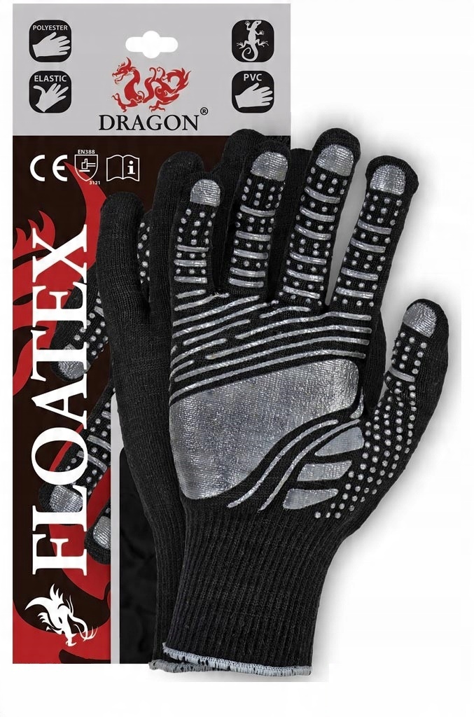 

Floatex Rękawice Robocze Ochronne Powlekane Pcv 7