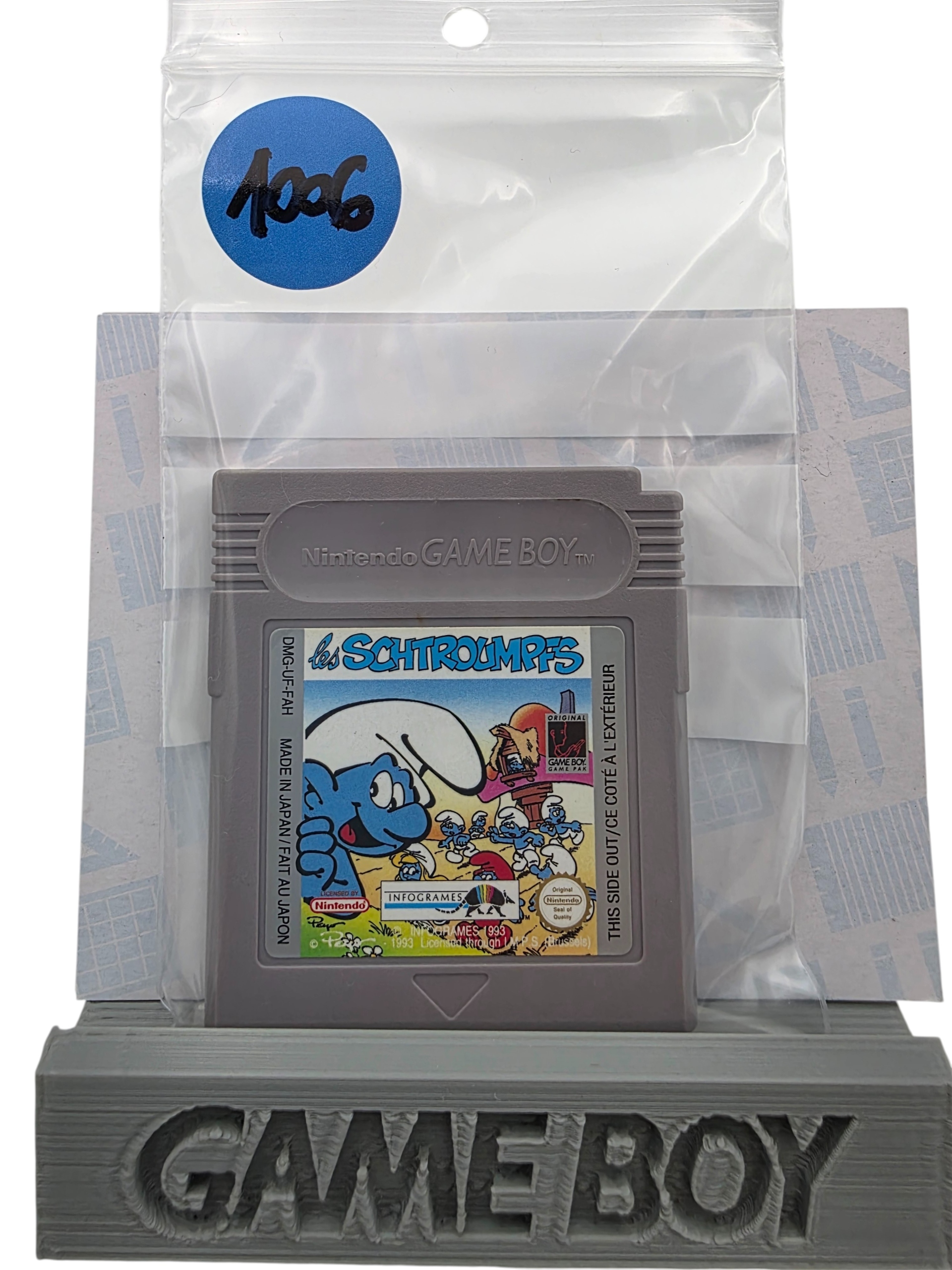GAME BOY THE SMURFS ORYGINAŁ