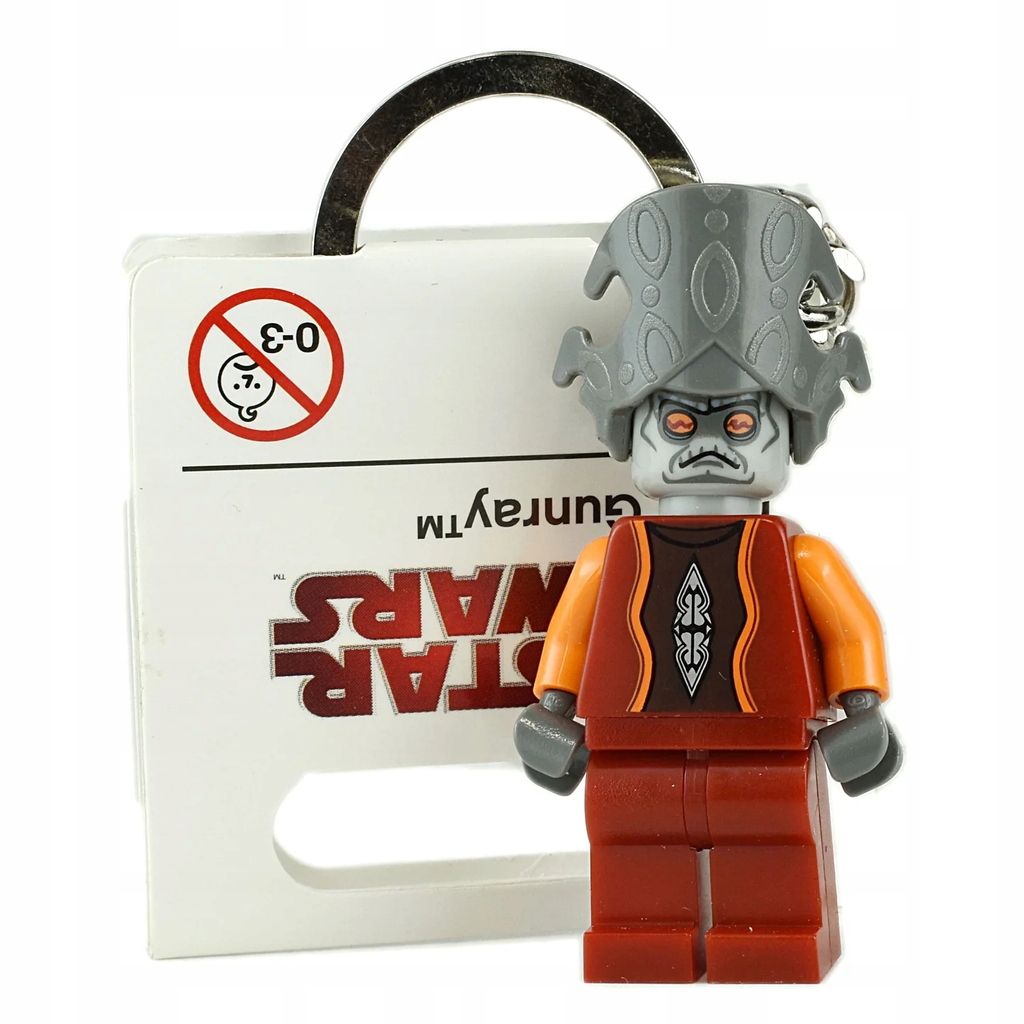 Lego Star Wars Nute Gunray 852839 minifigurka brelok breloczek