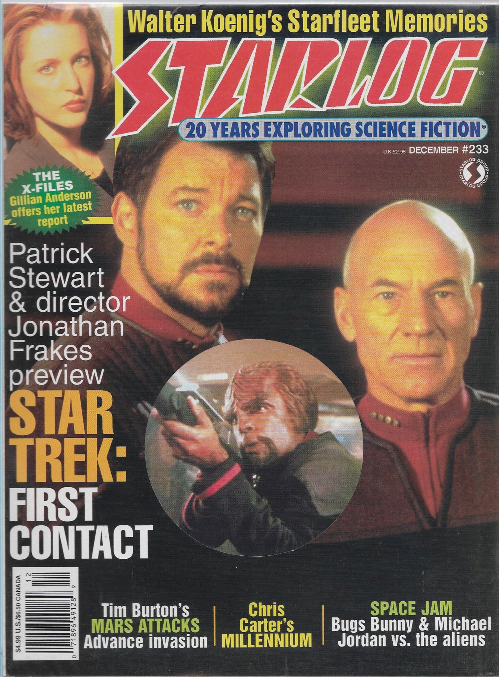STARLOG MAGAZYN FILM / FANTASTYKA 233/1996 j.ang