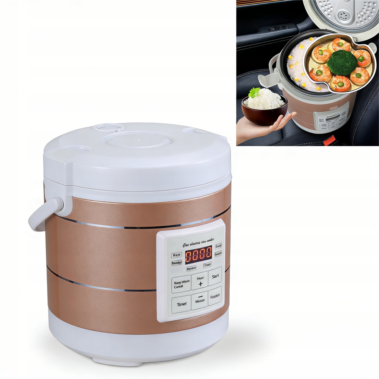 Vaření Vařič automobilová Multicooker 12v/24V 1.6L