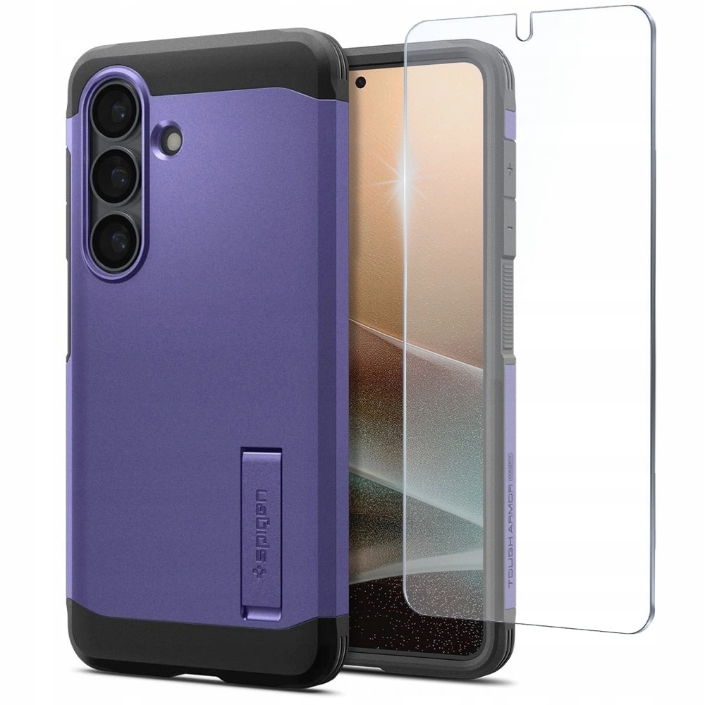 Pouzdro Spigen Tough Armor pro Galaxy S26+ Plus Pancéřové pouzdro s MagSafe Sklo