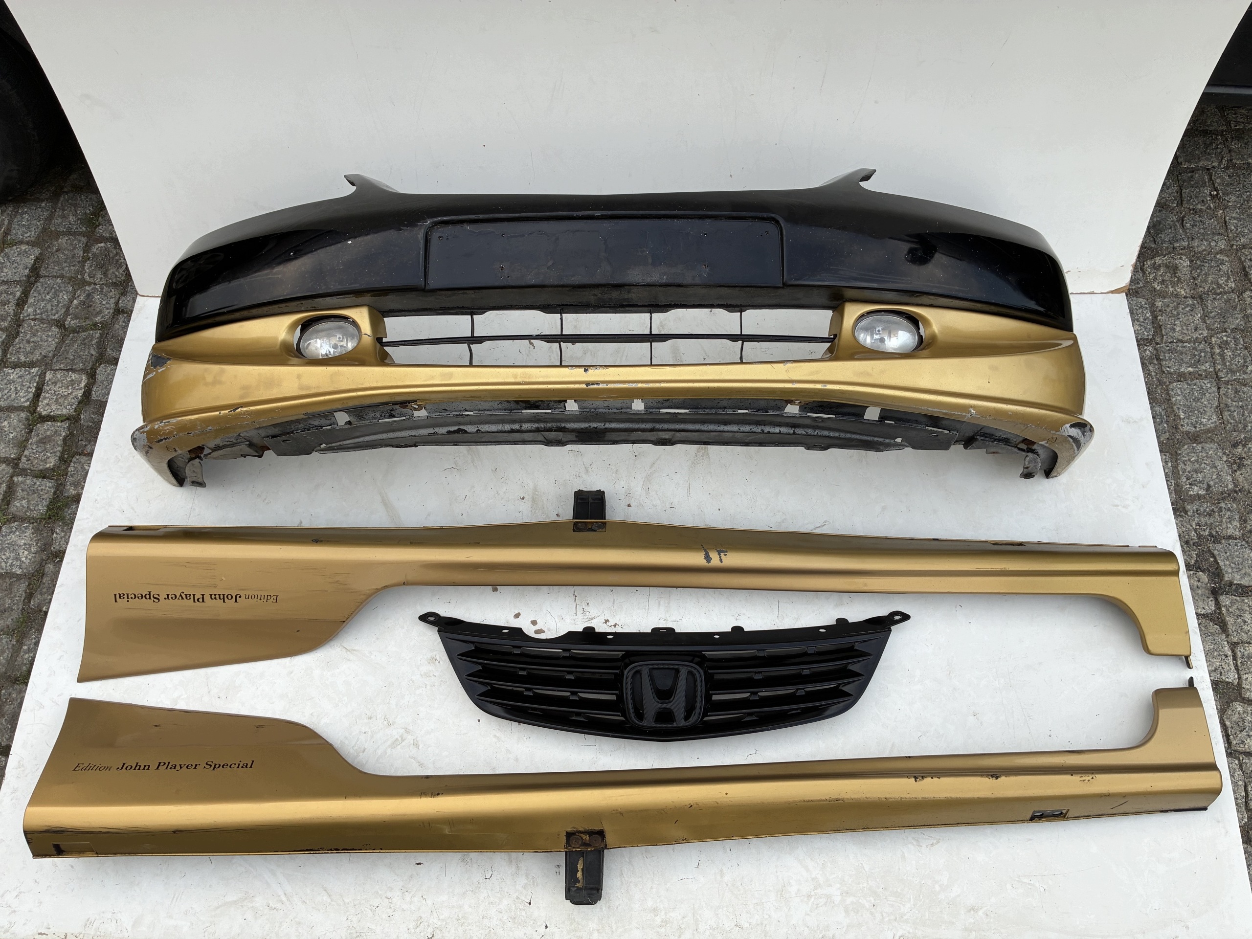 bumper front thresholds Honda Civic VII Lift HB 3D Type S R JPS 01-05r. ==OEM==