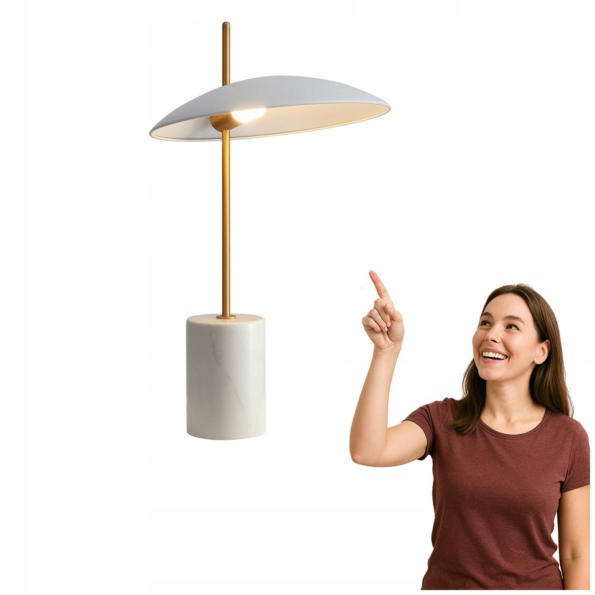 Stolová lampa Vilai TB-203342-1-WH Italux