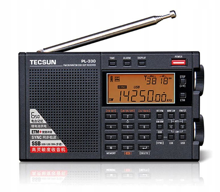 Tecsun PL-330 kompaktowy odbiornik globalny z Ssb firmware 3306