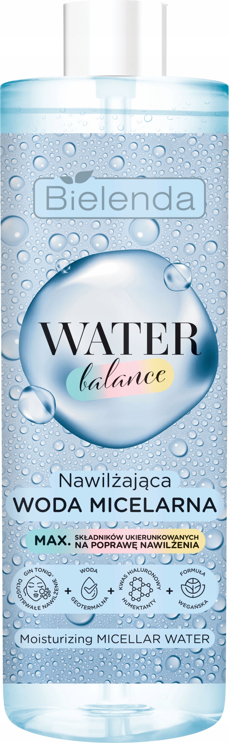 BIELENDA WATER BALANCE woda micelarna 400 ml