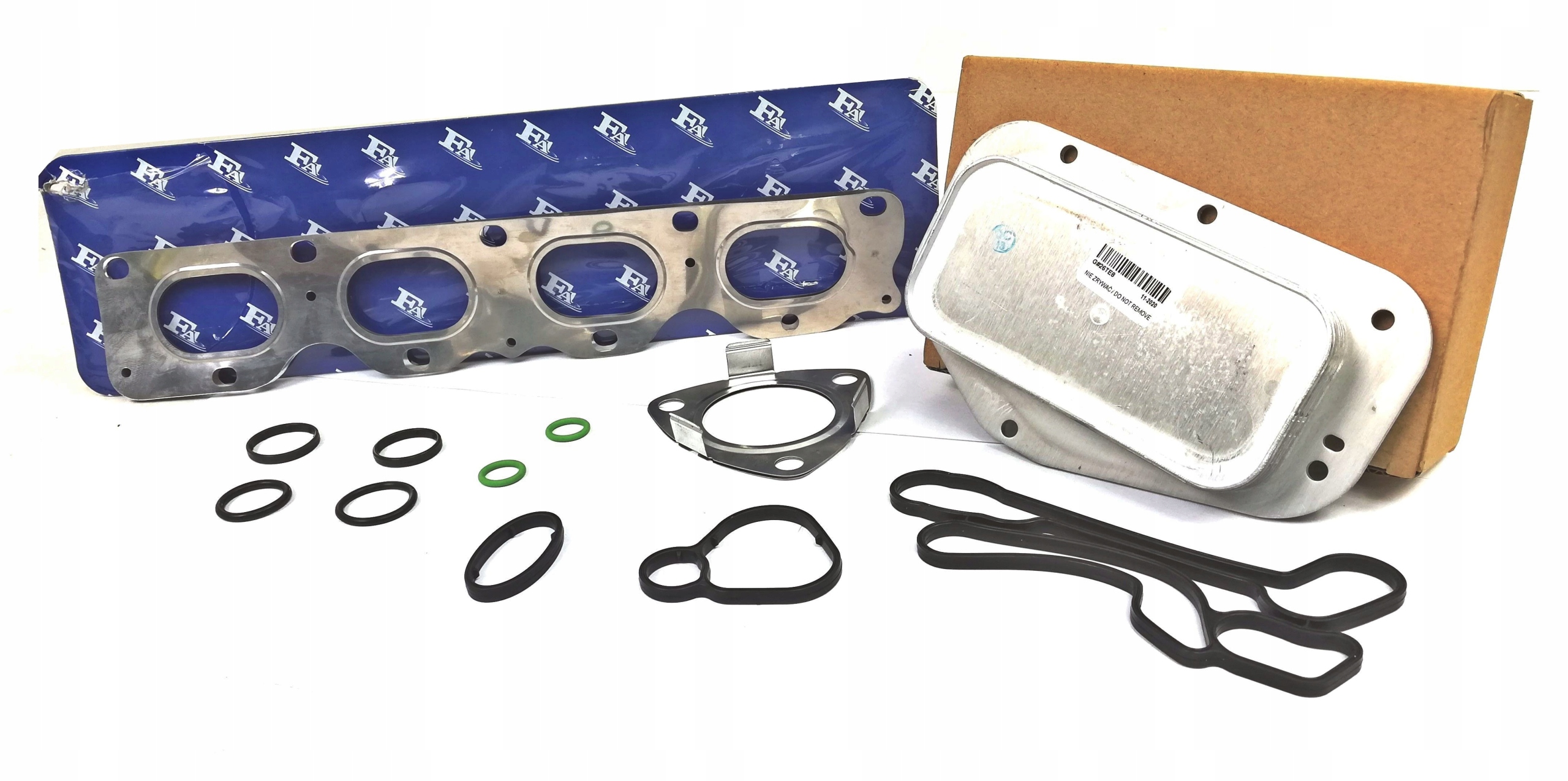 CHŁODNICA OLEJU USZCZELKI OPEL ASTRA ZAFIRA INSIGNIA 1.6 1.8 Z16XER Z18XER