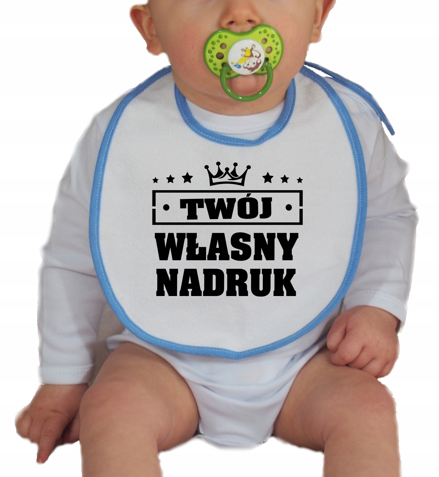 

Śliniak Z Twoim Własnym Nadrukiem Napisem Tekstem