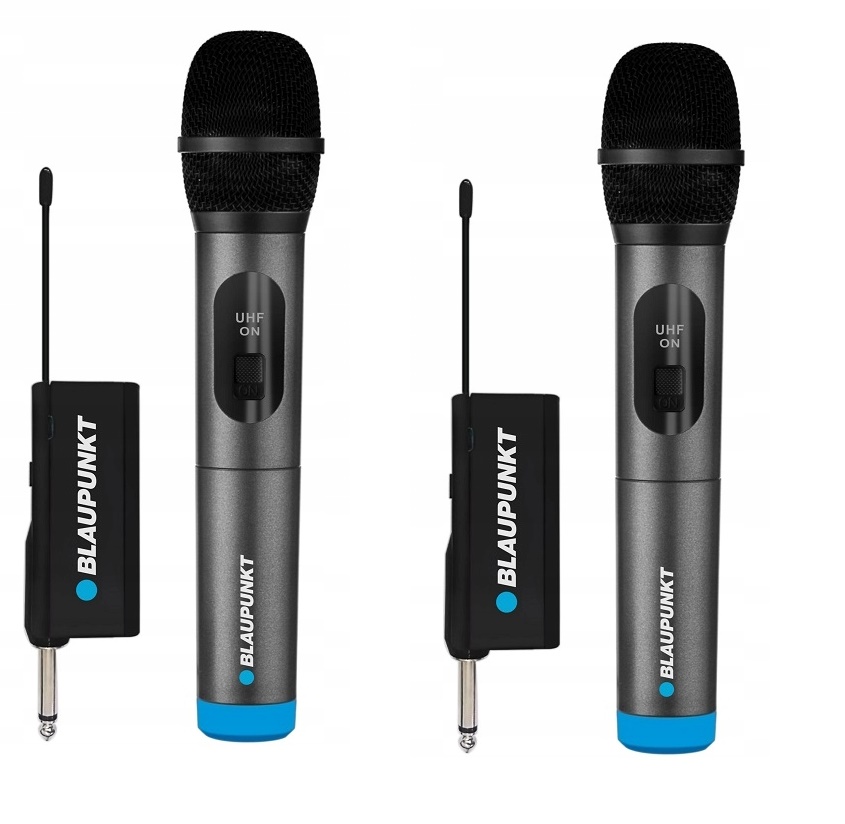 Blaupunkt Uhf WM40U Bezdrátový mikrofon s vysílačem Uhf (2ks)