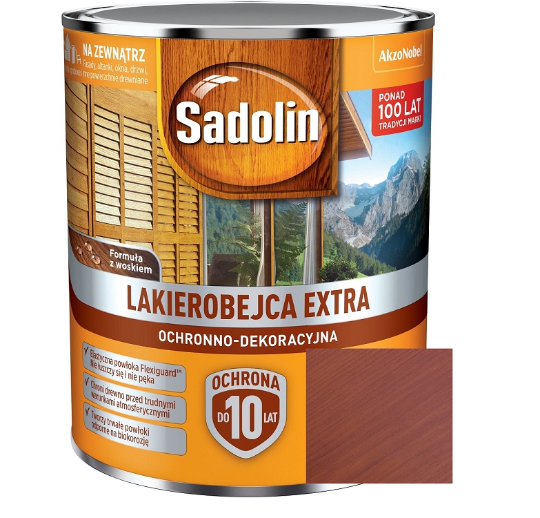 SADOLIN EXTRA LAKIEROBEJCA MAHOŃ 5L