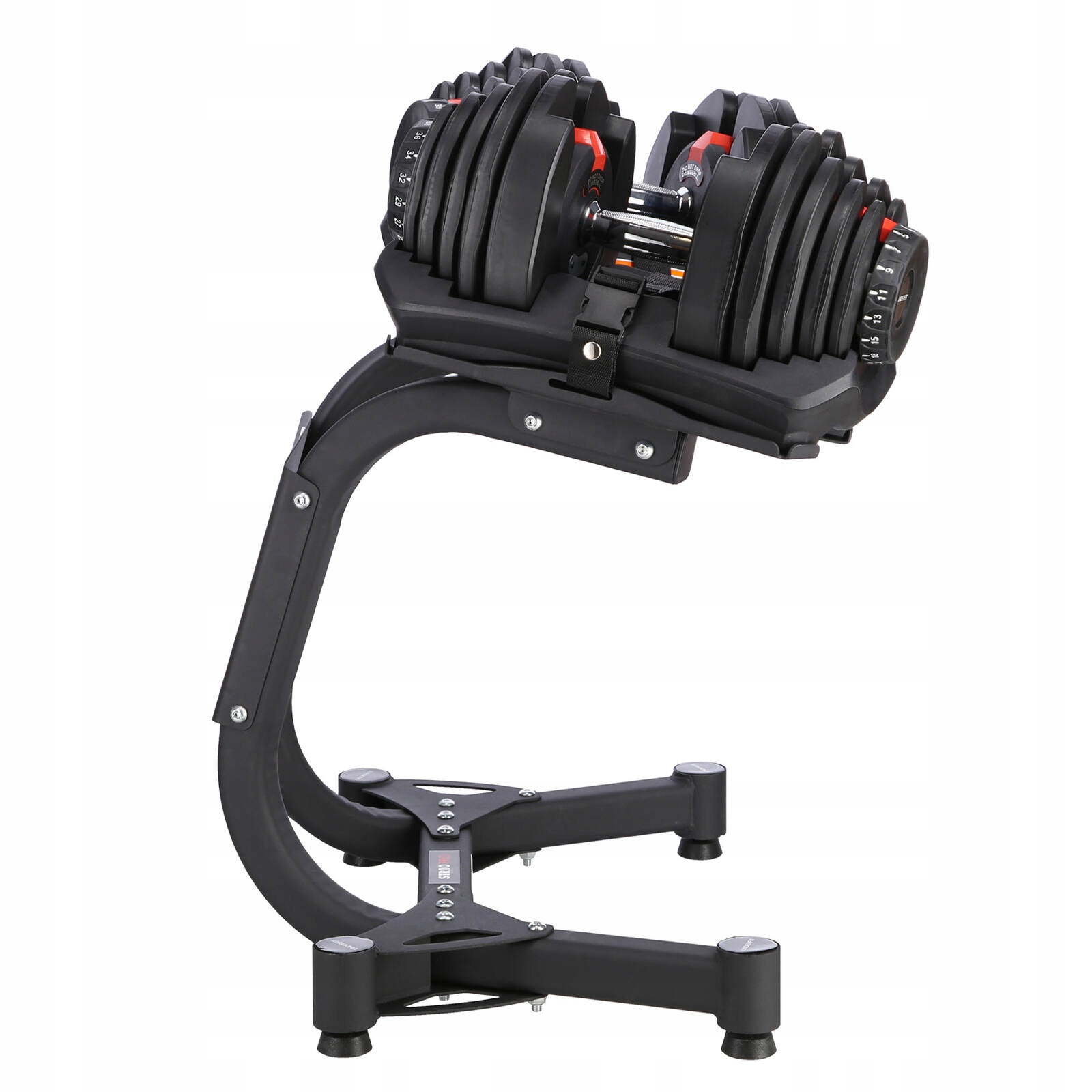 ZESTAW HANTLI REGULOWANYCH 2 x 40 KG + STOJAK UNDERFIT Rodzaj inne