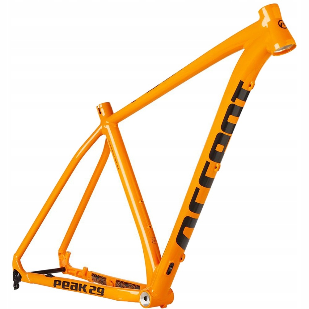 Accent Peak Boost Rama MTB 29 Alu M 19 Pomarańczowa XC IS42 Boost