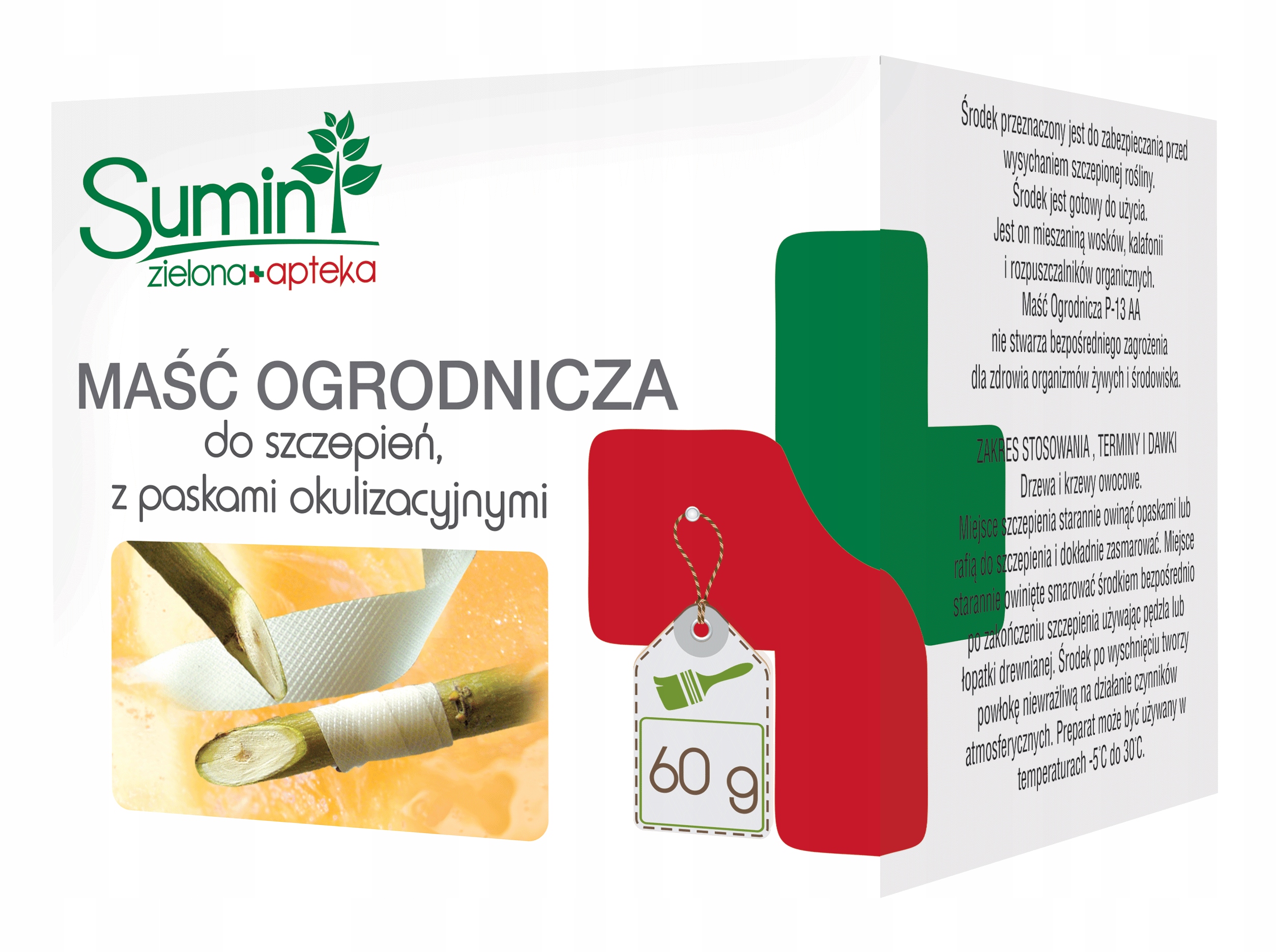 

Maść ogrodnicza do szczepień i zabezp. ran 60g