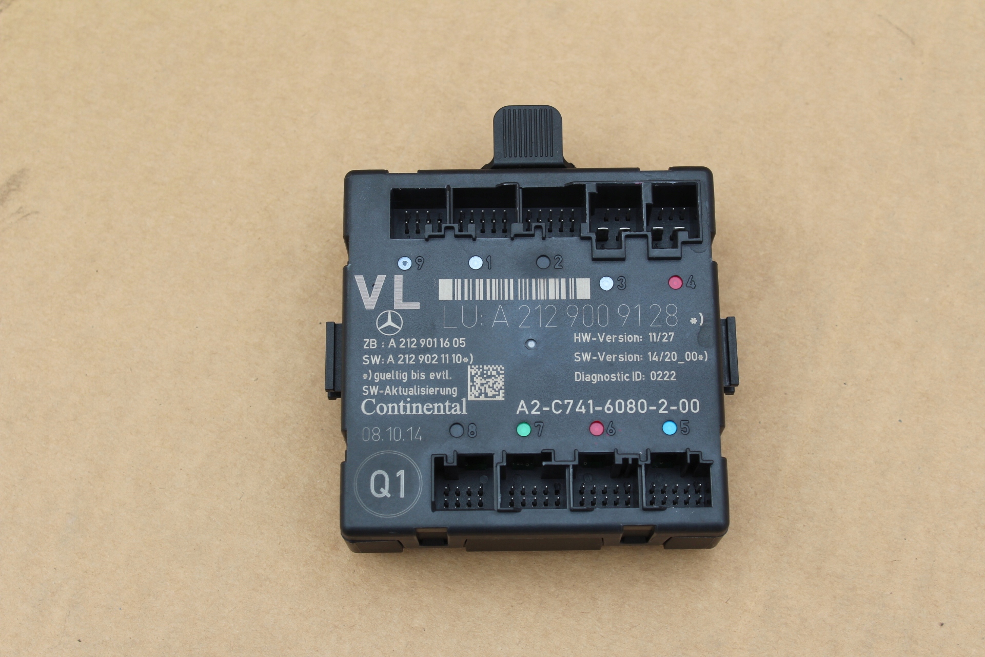 A2129009128 - Модуль управления дверью Mercedes CLS W218 LIFT