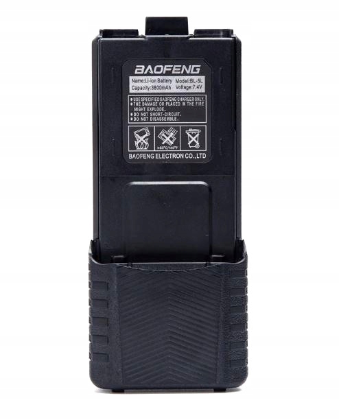 DUŻA BATERIA 3800mAh BAOFENG UV-5R AKUMULATOR BL5L