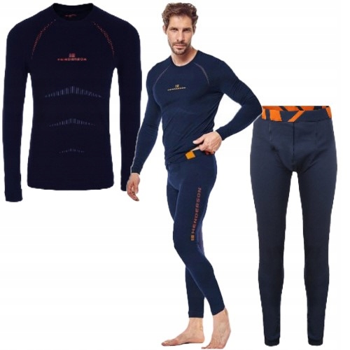 Henderson Termoaktivní komplet Nordic námořnická modrá XXL