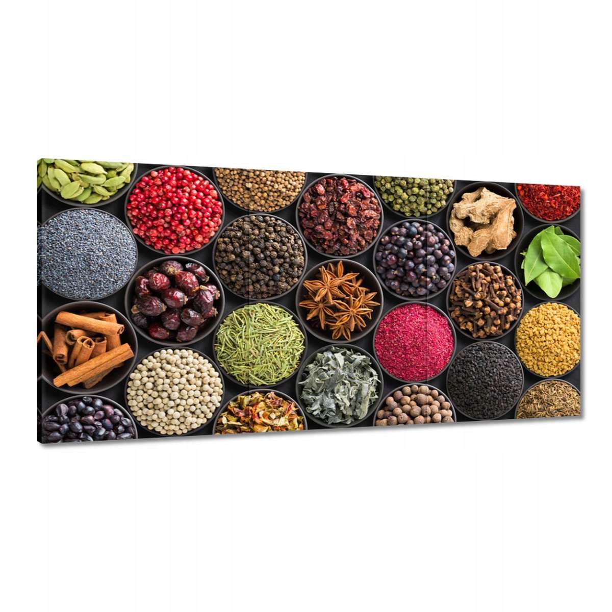 Obrazy 180x90 Misky na korenie byliniek