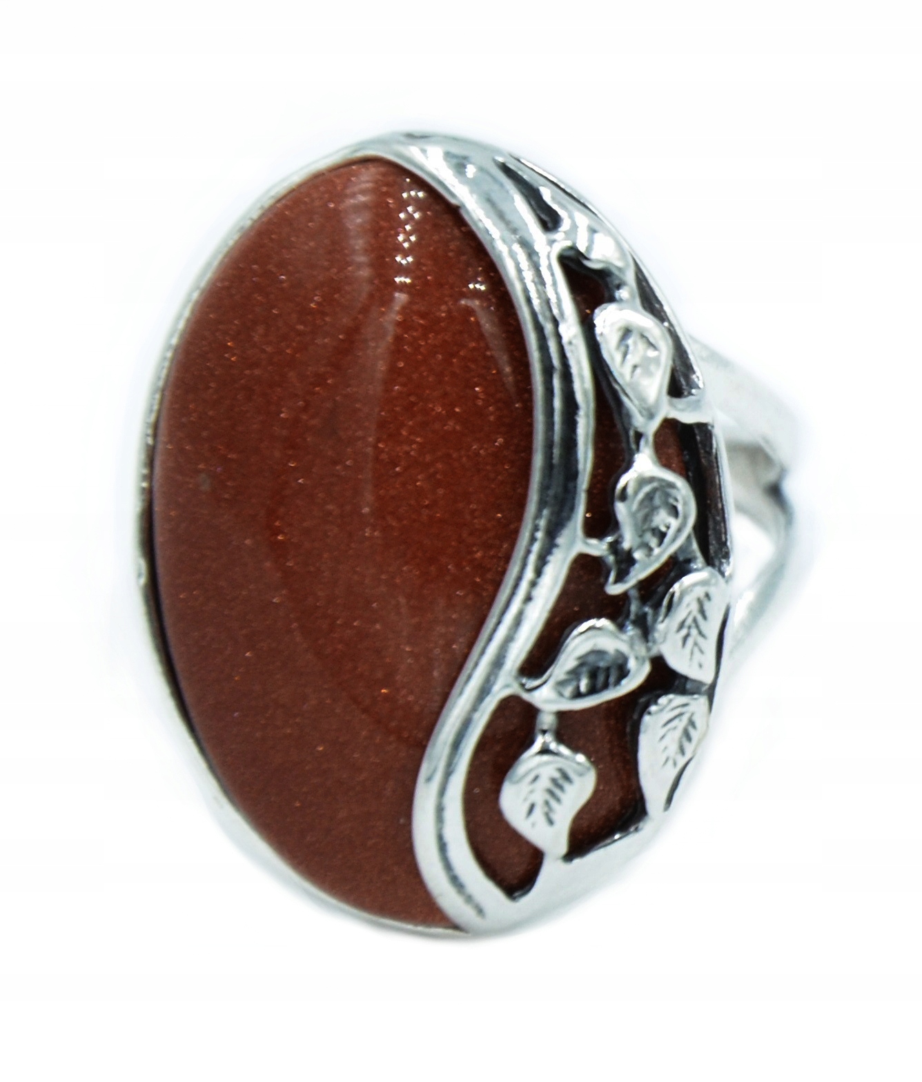 

Pierścionek Srebrny Z Piaskiem Pustyni Rozmiar 15