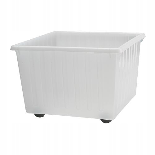 

Ikea Vessla Pojemnik na kółkach na zabawki Biały