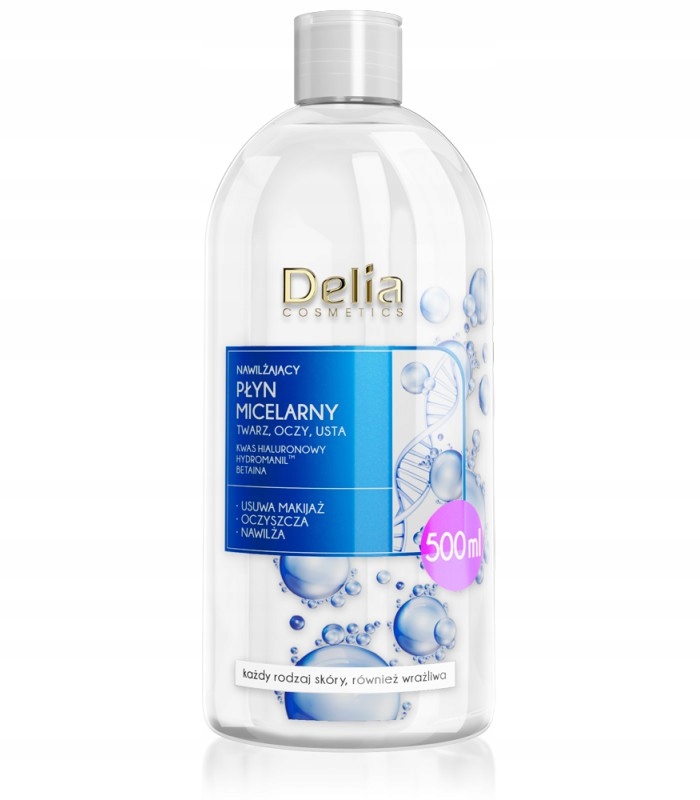 

Delia Płyn Micelarny 500ml Nawilżający