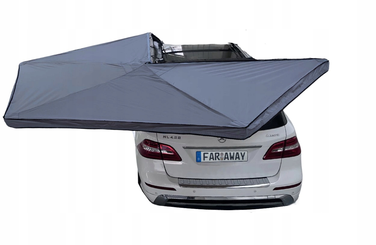 Markiza samochodowa samonośna prawa HD foxwing 270 Far Away Equipment szary Marka Inna