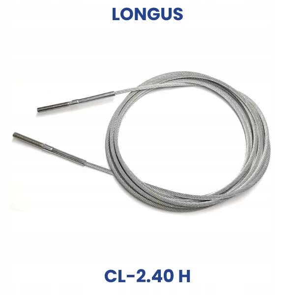 Náhrada Longus: Ocelové zvedací lano CL 2.40 H