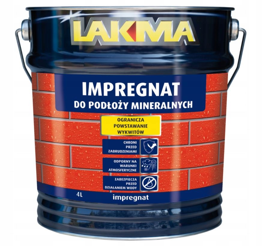 Impregnat Do Podłoży Mineralnych Lakma op.4 L